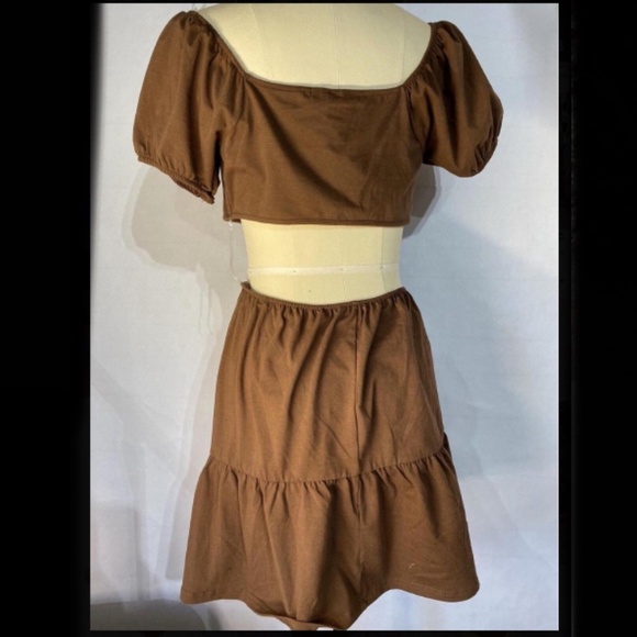 🐣  Baby Doll Style Trendy Peasant Dress ~ NWT - Picture 2 of 4